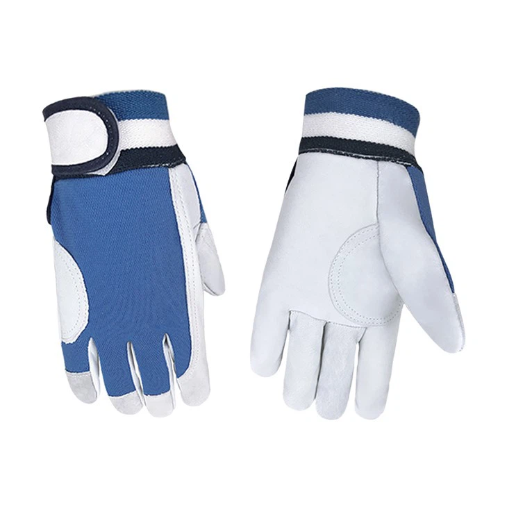 Guantes de conducir de piel de oveja para hombre