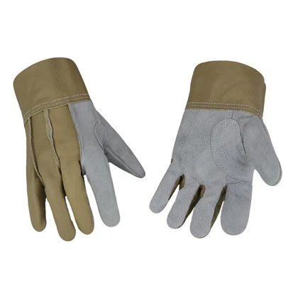 Guantes de cuero duraderos para el trabajo