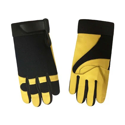 Guantes De Cuero Hombres Trabajo