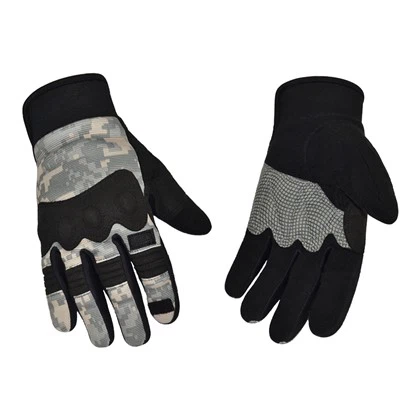 Guantes tácticos largos sin dedos