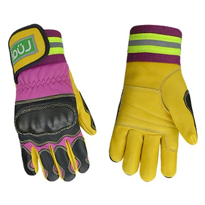 Guantes de cuero de trabajo Logotipo personalizado