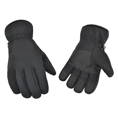 Los guantes de trabajo de seguridad de la piel de vaca brindan protección con...