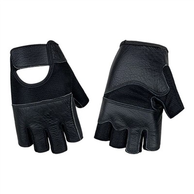 Guantes de cuero de cuero Potencia compacta para el máximo control