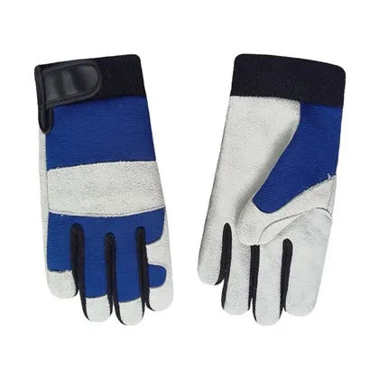Guantes de conducir de cuero grueso