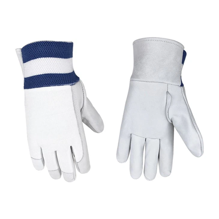 Guantes de cuero suaves con estiramiento